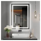 LED Mirror 20'x28' with Dimmable Backlit Glow
