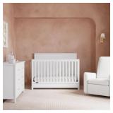 $350 Sasha White 5-in-1 Convertible Crib