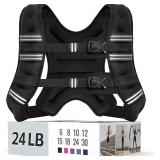 Zeerun Weighted Vest 6-30lb Reflective Stripe