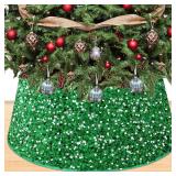 RED Tree Collar Christmas Tree Skirt 23.6in