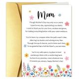 2pk Goroar Heartfelt Mother's Day Card for Mom