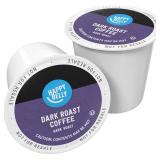 24 Ct. Amazon Brand - Happy Belly Dark Roast Pods