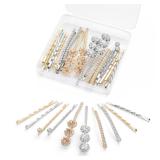 20 Pcs Rhinestone Bobby Pins for Women