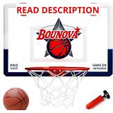 Bounova Indoor Over-the-Door Basketball Hoop
