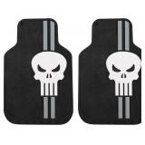 Plasticolor Punisher Front Floor Mats - 2pcs