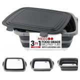BBQ Prep Tub 3-in-1 Collapsible Cutting Board