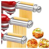 Pasta Maker Attachment for KitchenAid, 3 Pc
