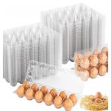 Egg Cartons Bulk 100 Pack Plastic Holder