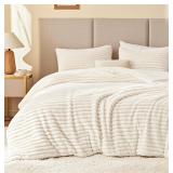 EXQ Fluffy King Comforter Set - Faux Fur