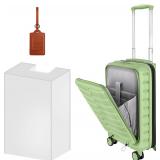 WireHot 20' Avocado ABS+PC Carry-On Luggage