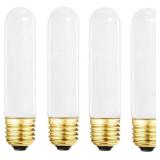 SCOMX 25W T10 Frost Incandescent Bulb, 2700K