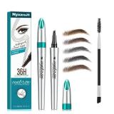 36H 4-Tip Waterproof Eyebrow Pencil (2#)