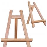 Small Tabletop Display Stand 8' Wood Easel