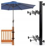 Stainless Patio Umbrella Holder for Railings