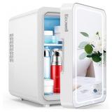 ECOWELL Mini Skincare Fridge 4L/6Can White