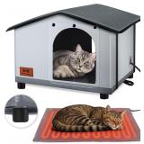 Heated Cat House with Pad (20'x17'x16')