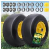 13x6.50-6 Flat Free Tire & Wheel, Rim