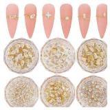 Nail Charms & Gems: Copper Zircon Crystals