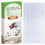 LFSYS 35XL Window Fly Trap Pack, Indoor Paper
