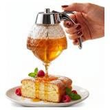 Glass Honey Dispenser 8 oz with Stand