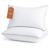 Sasttie Pillows Queen 2 Pack, Down Alternative