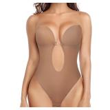 JOYSHAPER Plunge Backless Bodysuit Shapewear