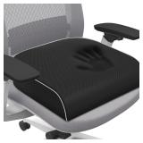 SweetSlubr Tailbone Seat Cushion, Large Black
