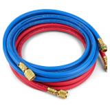34722 9' Red/Blue R-134a Hose Set