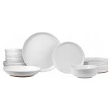 Sango 16-Piece Stoneware Dinnerware Set, 4