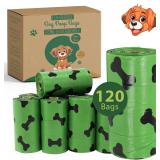 Dog Poop Bags - Lavender, Thick, Durable, 120