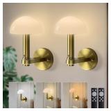Wireless Wall Sconce Set 2, Battery Operated