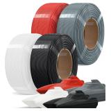 OVERTURE 4KG PETG Filament Bundle (4x1kg)
