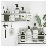 KINCMAX Shower Shelves 2-Pack