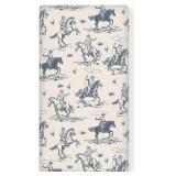 Cowboys Western Fitted Crib Sheet 28'x52'