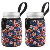 Beautyflier 32oz Jars Wide Mouth Sleeve