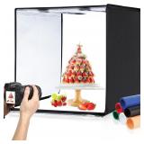 PULUZ Light Box 24x24in Studio, Dimmable LEDs