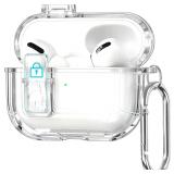 AirPods Pro 3 Case with Keychain, Clear Cover