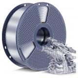 Likesilk Silk PLA+ Filament 1.75mm, Silver 1kg