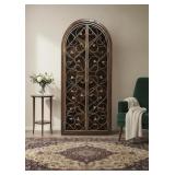 $650 $650 Elegant Wooden Arched Wine Cabinet