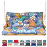 Porch Swing Cushion with Backrest 60x40