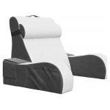 Kolbs Wedge Reading Pillow, Grey (19' Wedge)