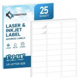 Address Labels for Printer 1' x 2-5/8' (270)