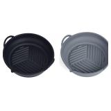 Silicone Air Fryer Liners 8.5' Reusable Bowls