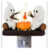 Halloween Ghost Campfire Night Light