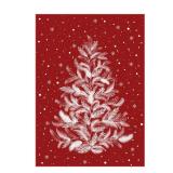 $143 Red Feather White Tree Rug 8x10