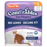 Hartz Comfitables Cat Diapers, Size S 16 Count