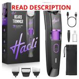 HACLI Pro Beard Trimmer: Cordless, IPX7