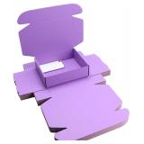 Purple Corrugated Shipping Box 10x8x2.8in
