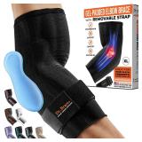 (XL) DR. BRACE Elite Elbow Brace X-Large Black
