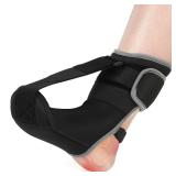 Plantar Fasciitis Night Splint, Black Medium